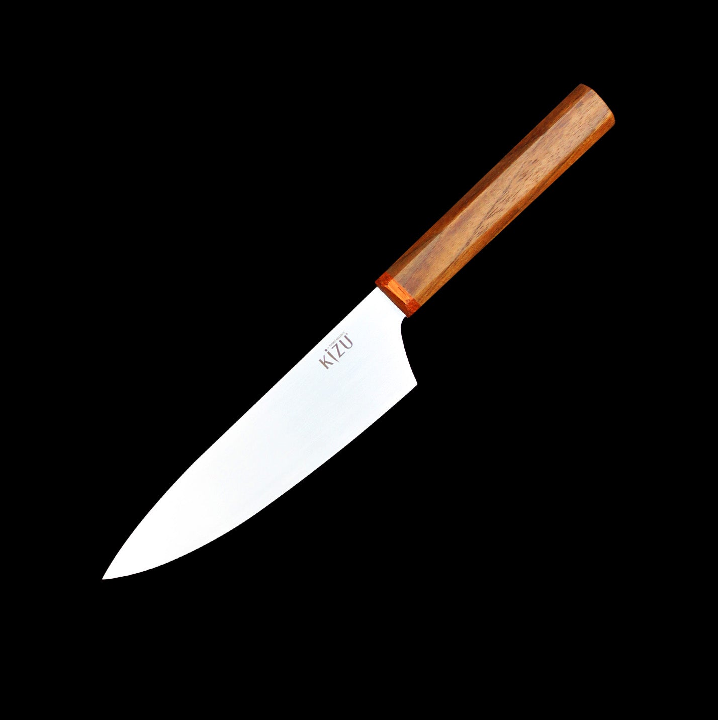 Natürel Seri Klasik Şef Bıçağı Oval Kabza 18 cm