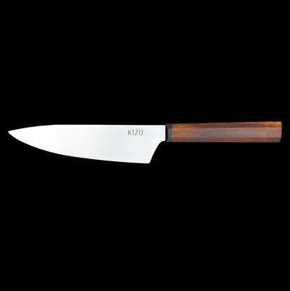Natürel Seri Klasik Şef Bıçağı Oval Kabza 18 cm