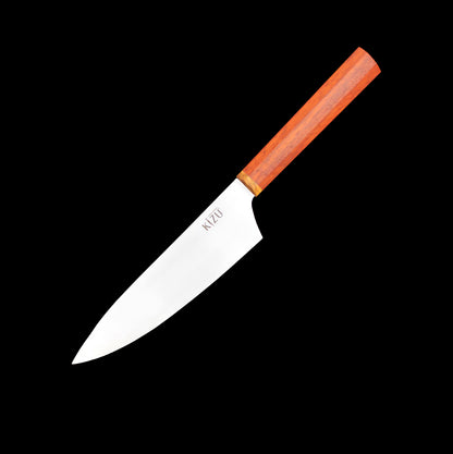 Natürel Seri Klasik Şef Bıçağı Oval Kabza 18 cm