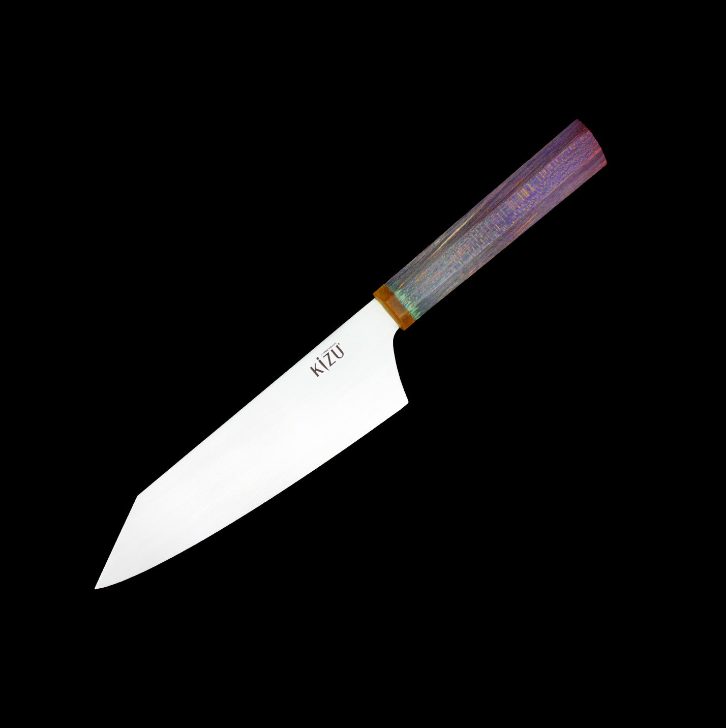 Bunka Şef Bıçağı / No:1 Bunka 18 cm  / Sekiz Köşe Kabza